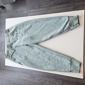 Kirkland Women's XS Joggers - Pastel Green Sweatpants with Zipper Pockets